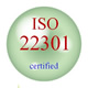 ISO22301 certified