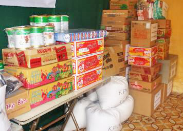 Donated goods