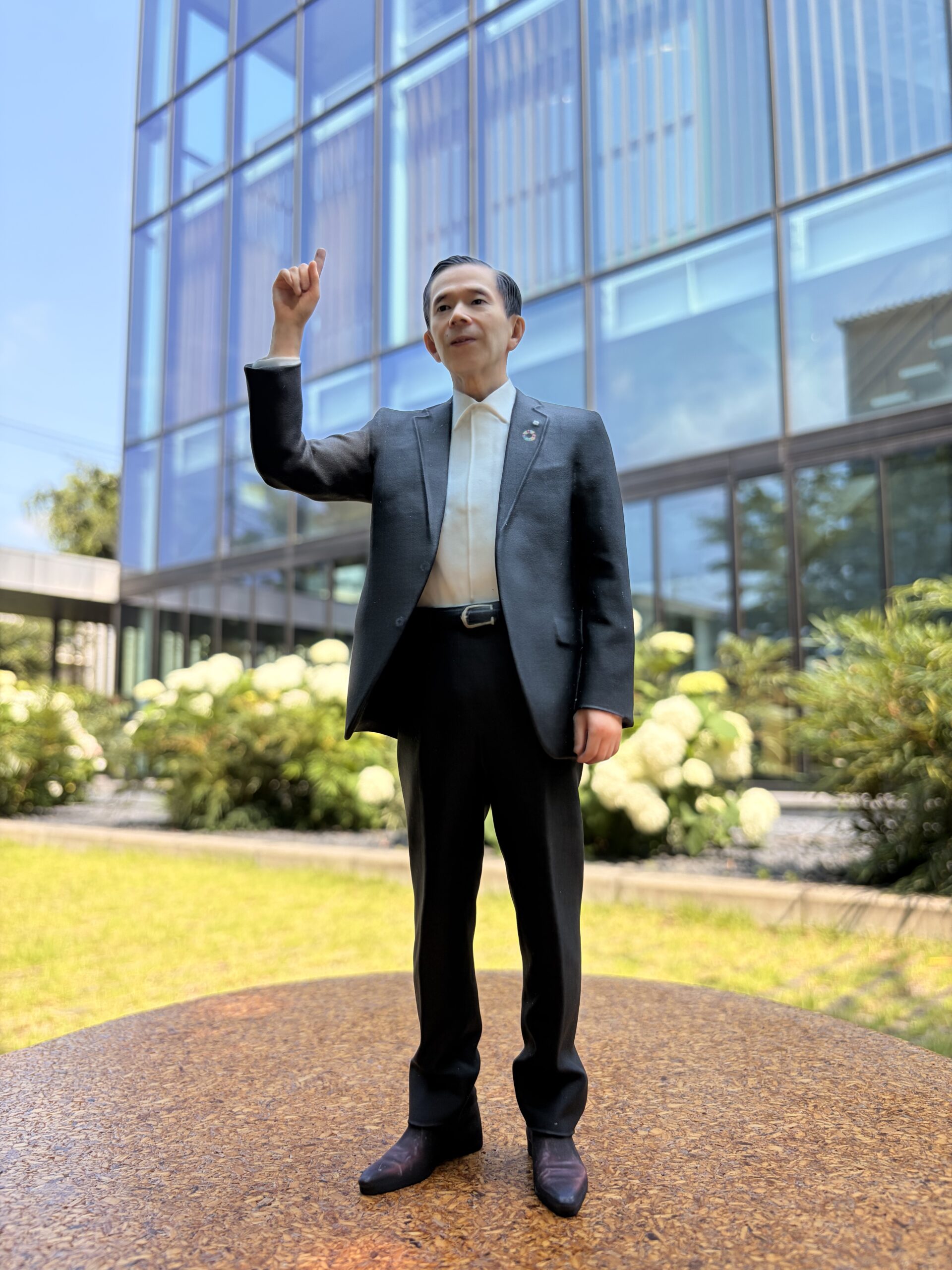 3Dスキャンで作った人物フィギュア