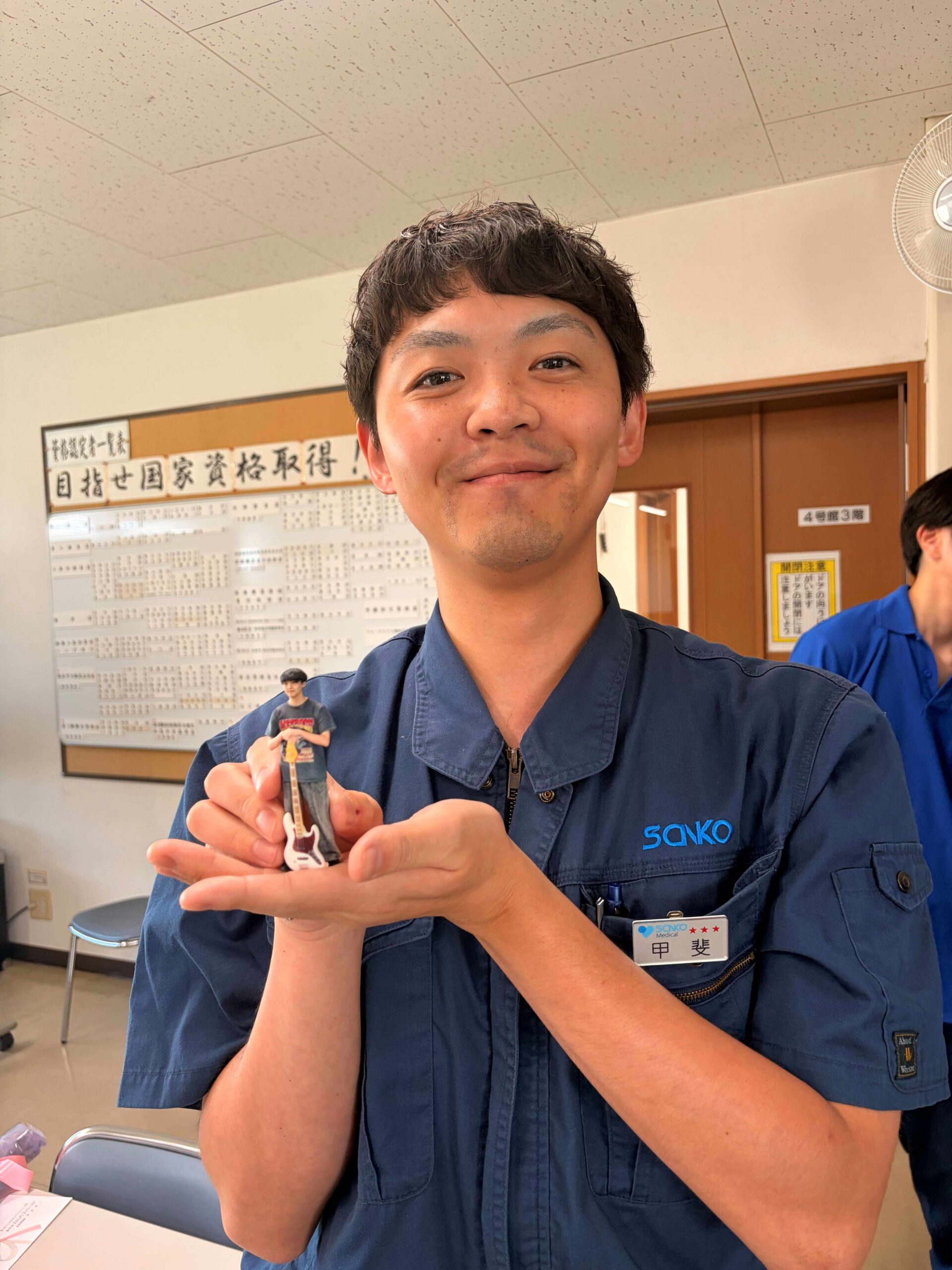 株式会社 Sanko Medical 社員様とフィギュア