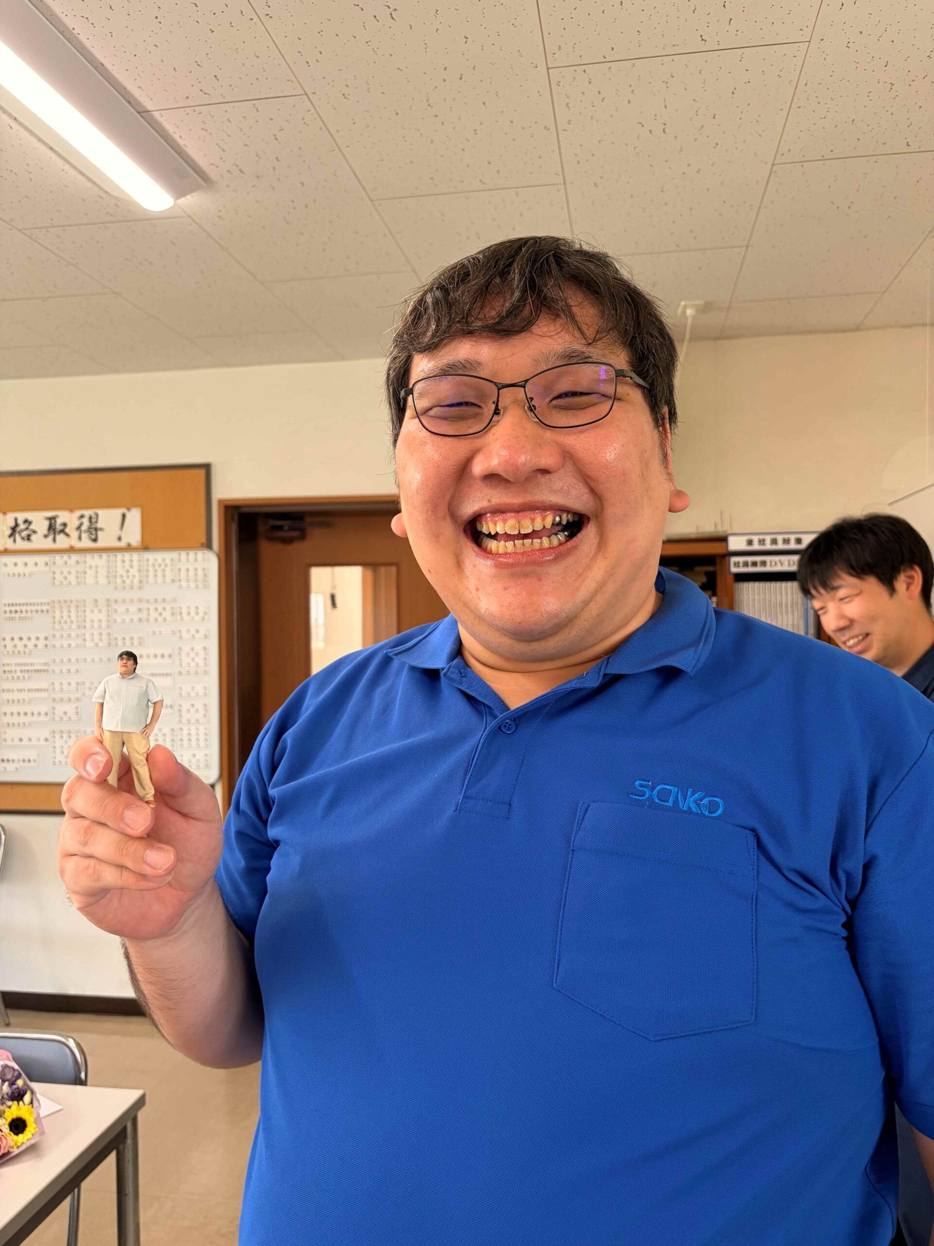 株式会社 Sanko Medical 社員様とフィギュア