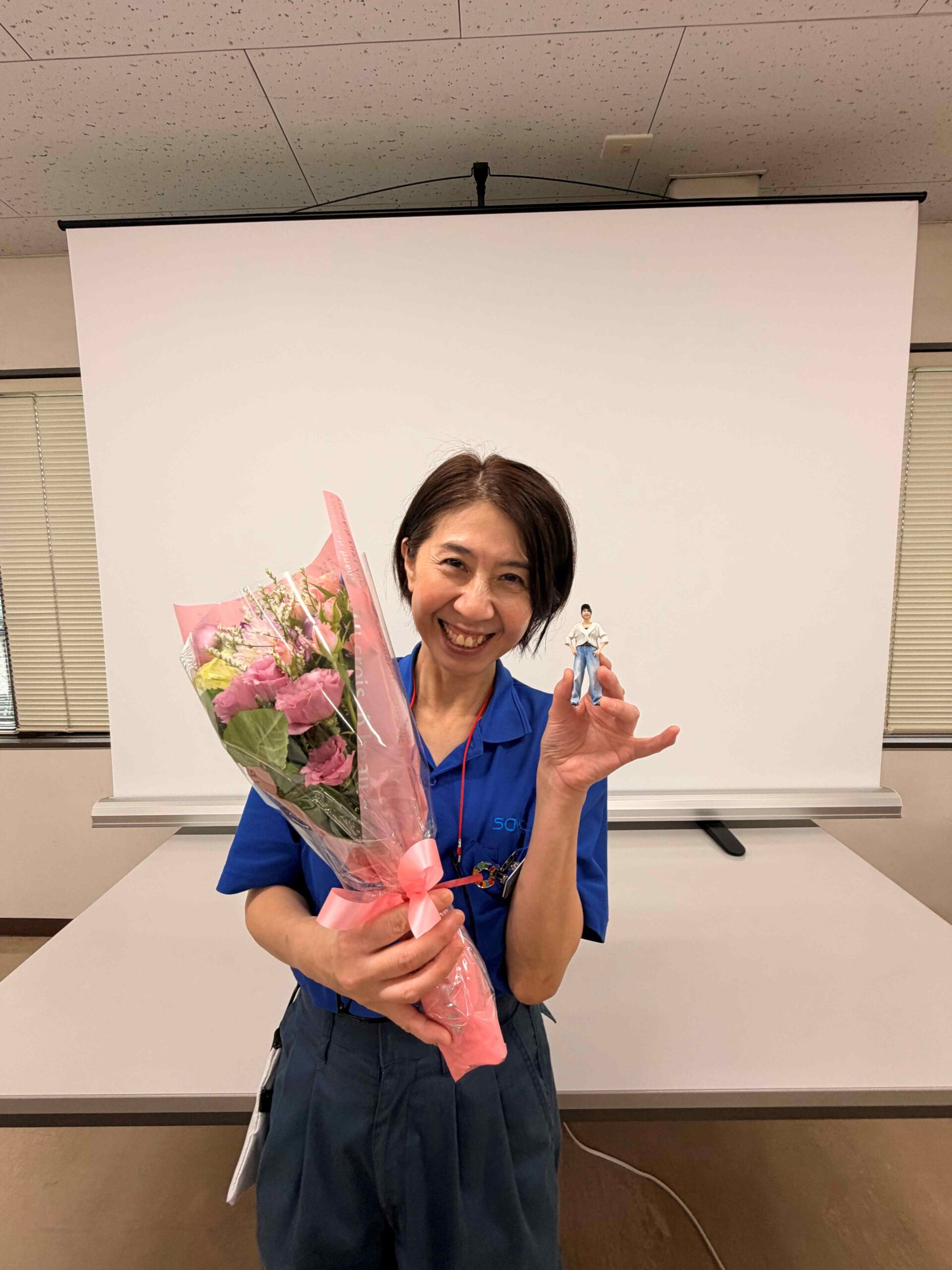 株式会社 Sanko Medical 社員様とフィギュア