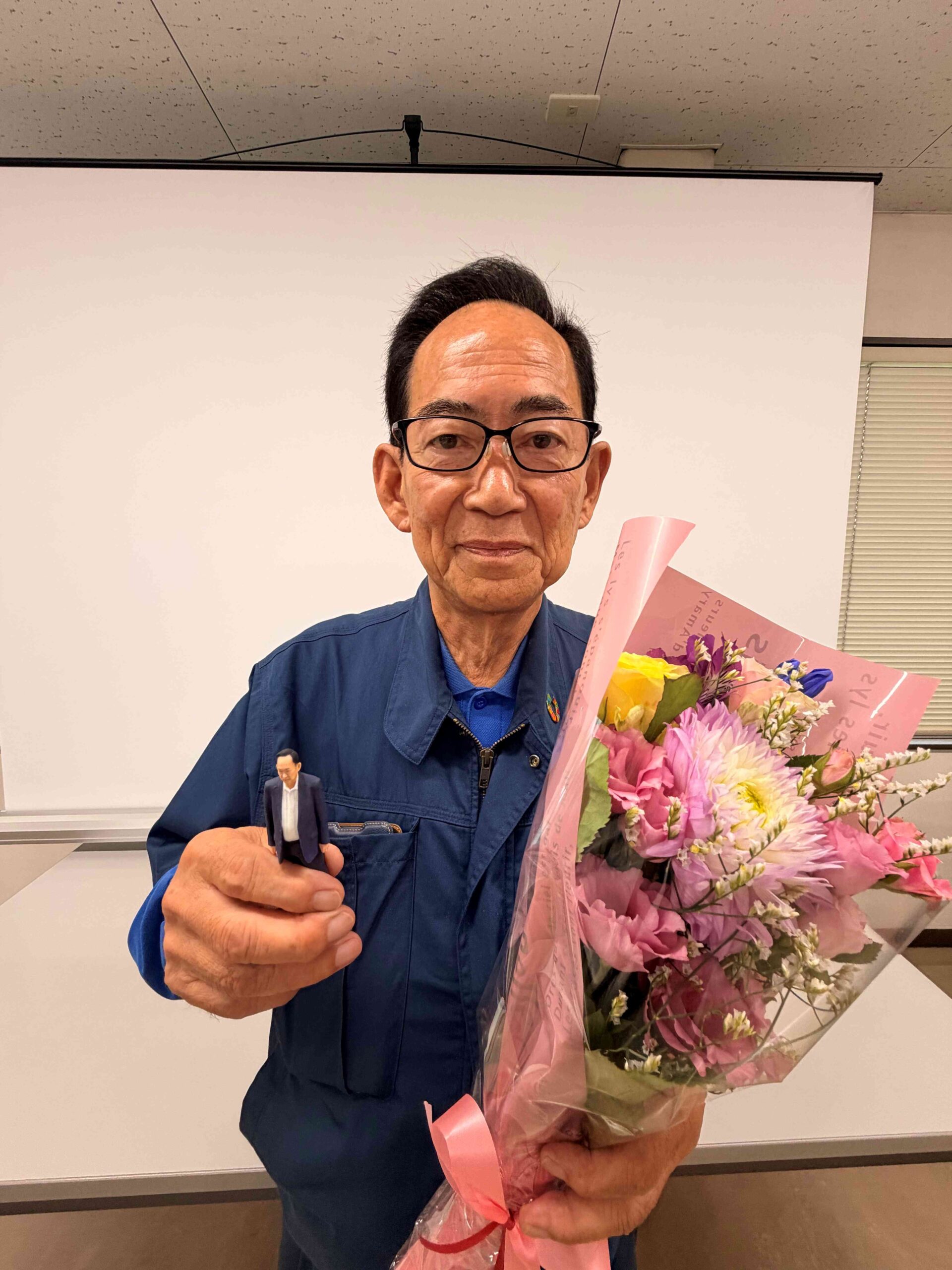株式会社 Sanko Medical 社員様とフィギュア