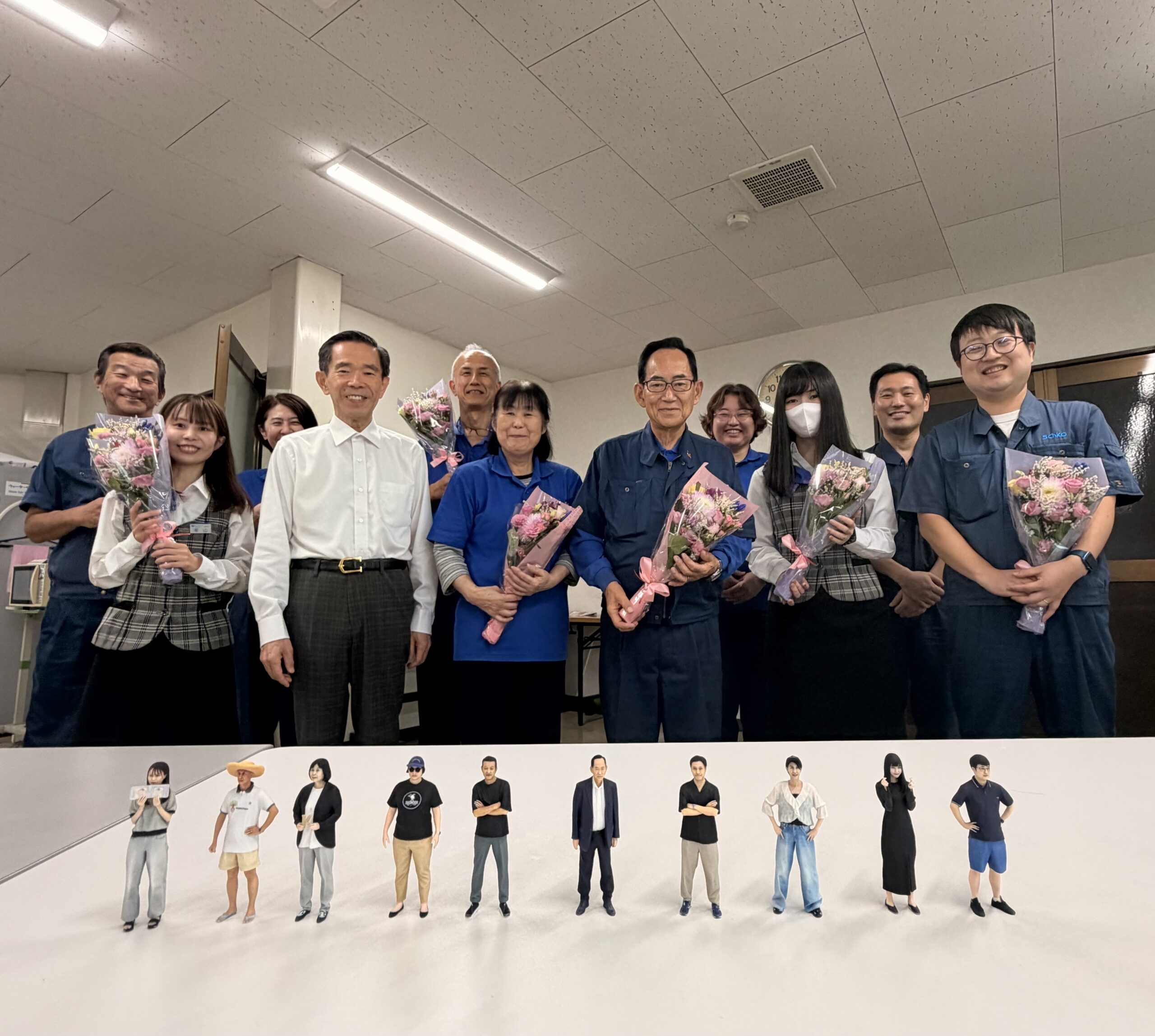 株式会社 Sanko Medical 9月バースデーのみなさまとフィギュア10体